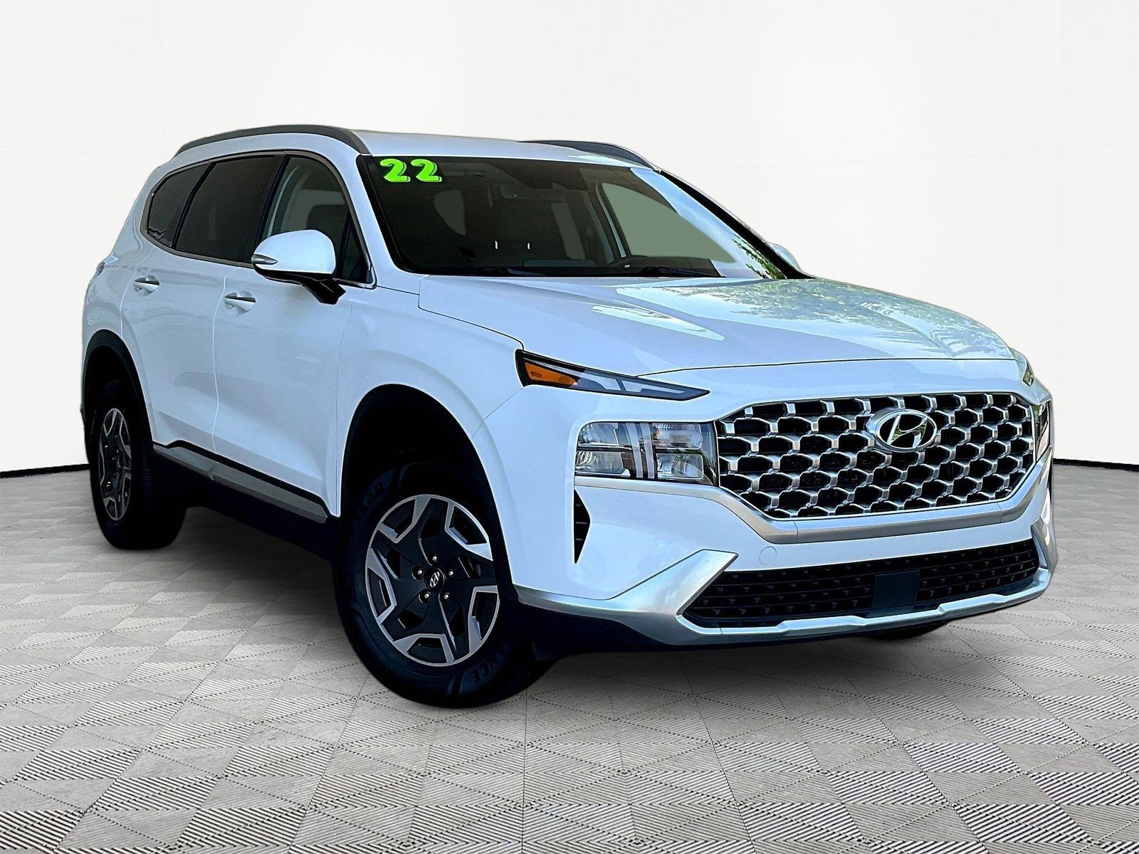 Used 2022 Hyundai Santa Fe Blue AWD/4WD image 3
