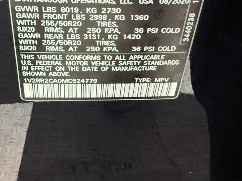 Used 2021 Volkswagen Atlas SE image 46