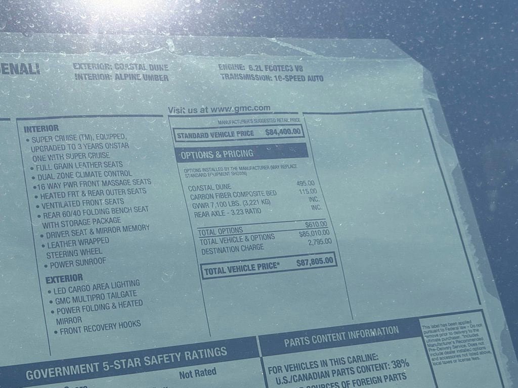 New 2026 GMC Sierra 1500 Denali Ultimate AWD/4WD image 19