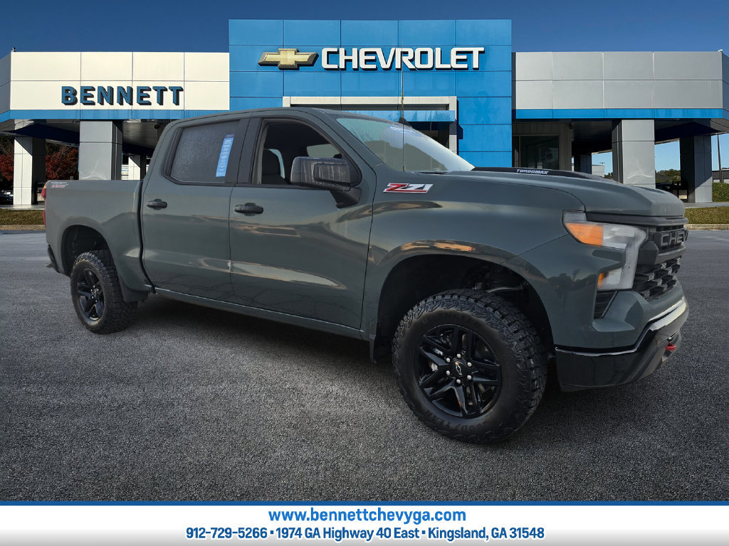 Certified 2025 Chevrolet Silverado 1500 Custom Trail Boss AWD/4WD image 1