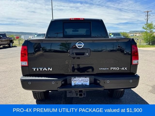 Used 2015 Nissan Titan PRO-4X w/ Pro-4x Luxury Package AWD/4WD image 4