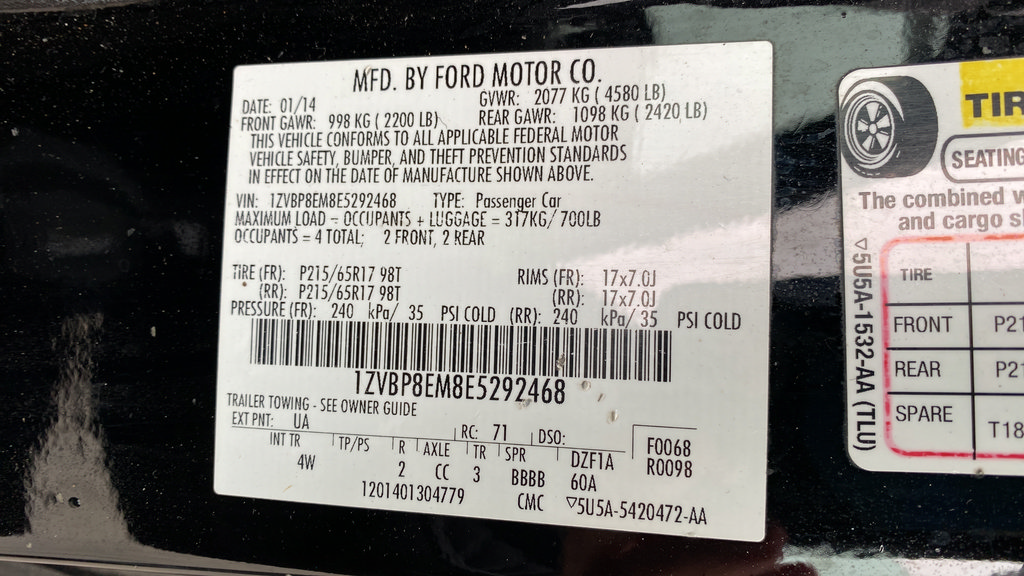Used 2014 Ford Mustang Premium w/ Comfort Package RWD image 34