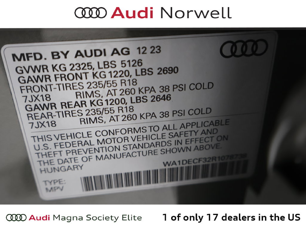 Used 2024 Audi Q3 2.0T Premium AWD/4WD image 3