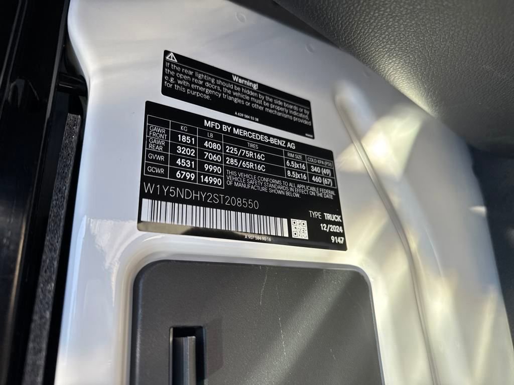 New 2025 Mercedes-Benz Sprinter 3500 image 29
