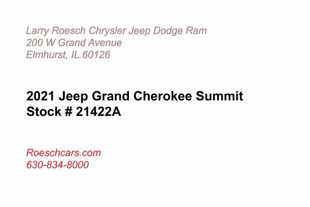 Used 2021 Jeep Grand Cherokee Summit w/ Platinum Series Group image 2
