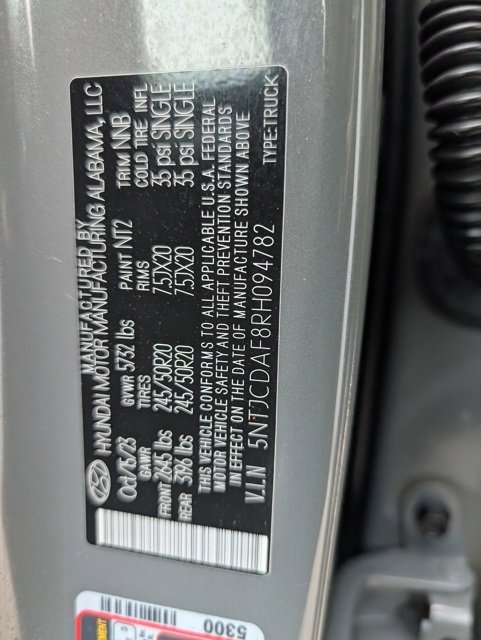 Used 2024 Hyundai Santa Cruz Night image 42