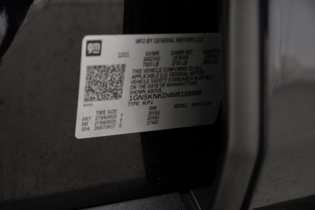 Used 2022 Chevrolet Tahoe LT w/ Luxury Package AWD/4WD image 42