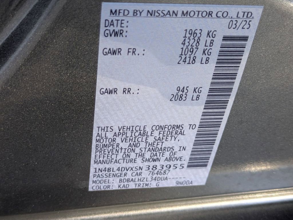Used 2025 Nissan Altima 2.5 SV image 35