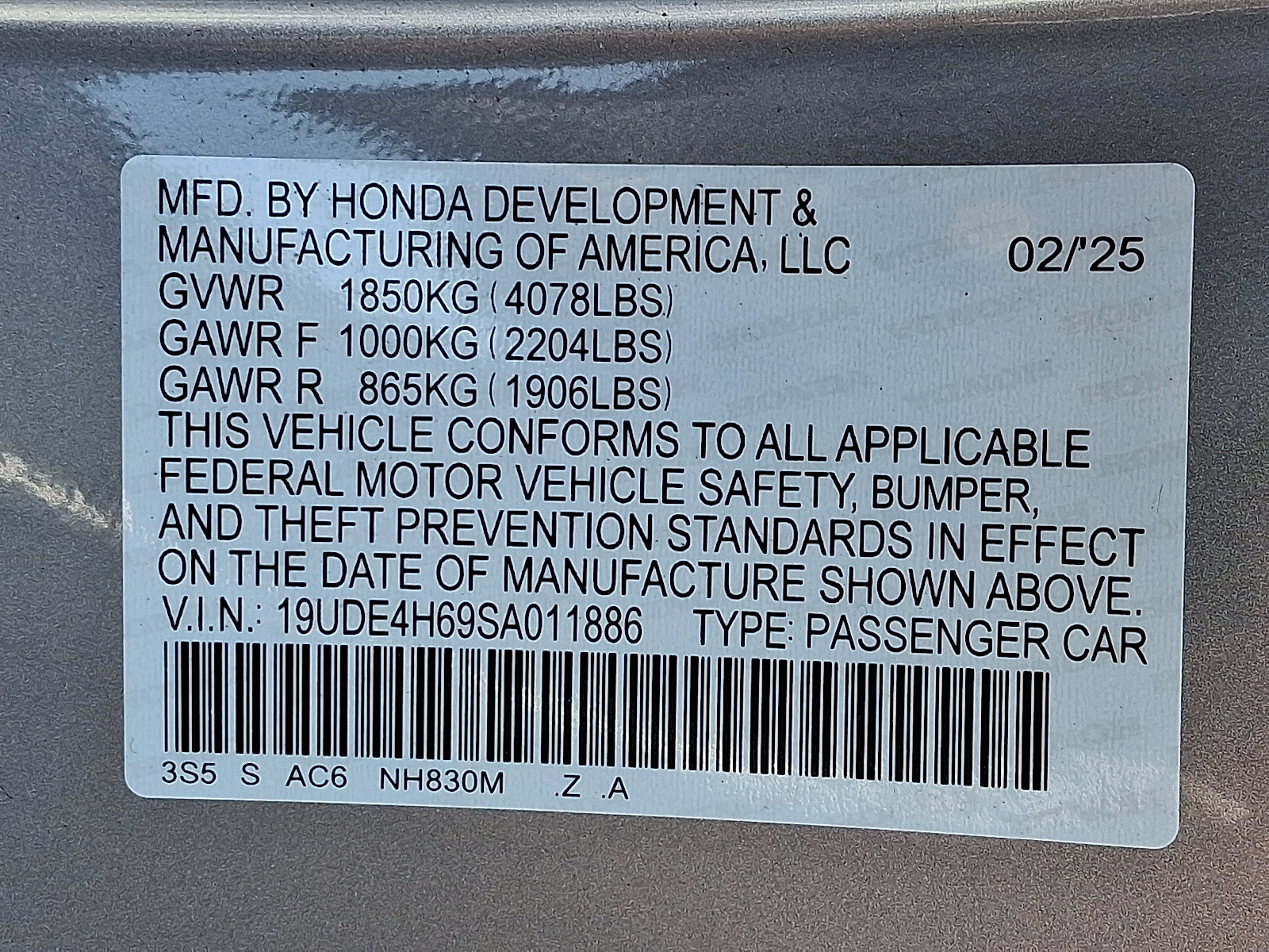 New 2025 Acura Integra A-Spec w/ Technology Package FWD image 11
