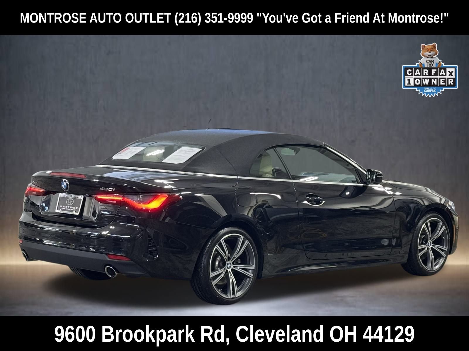 Used 2023 BMW 430i xDrive Convertible w/ Premium Package image 4