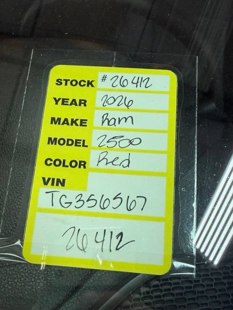 New 2026 RAM 2500 Tradesman AWD/4WD image 29
