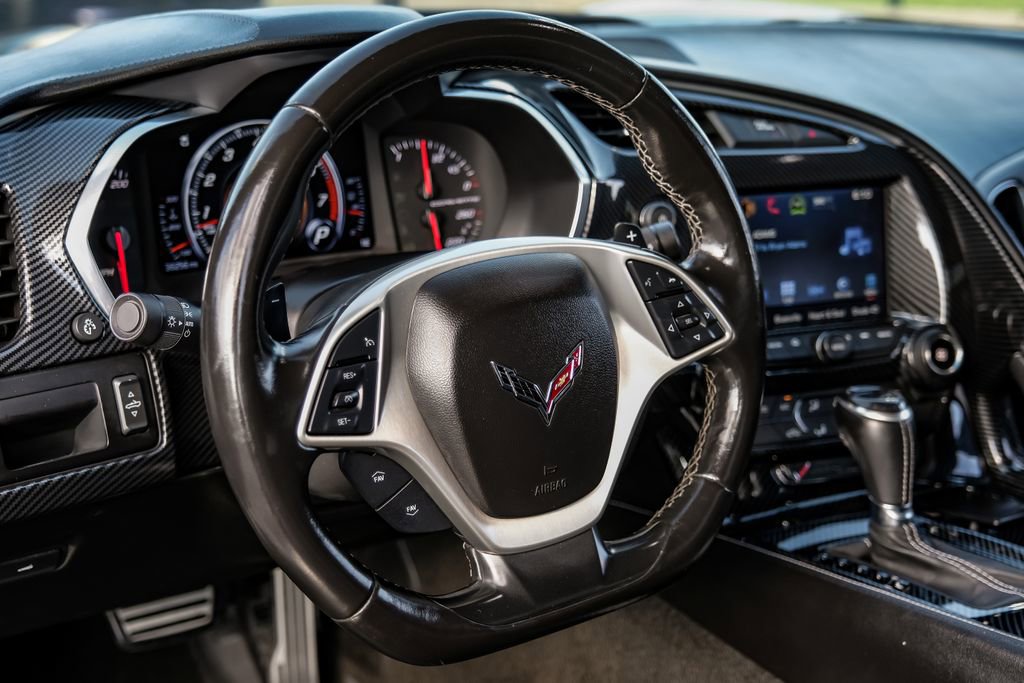Used 2017 Chevrolet Corvette Stingray Convertible w/ Carbon Flash Badge Package RWD image 13