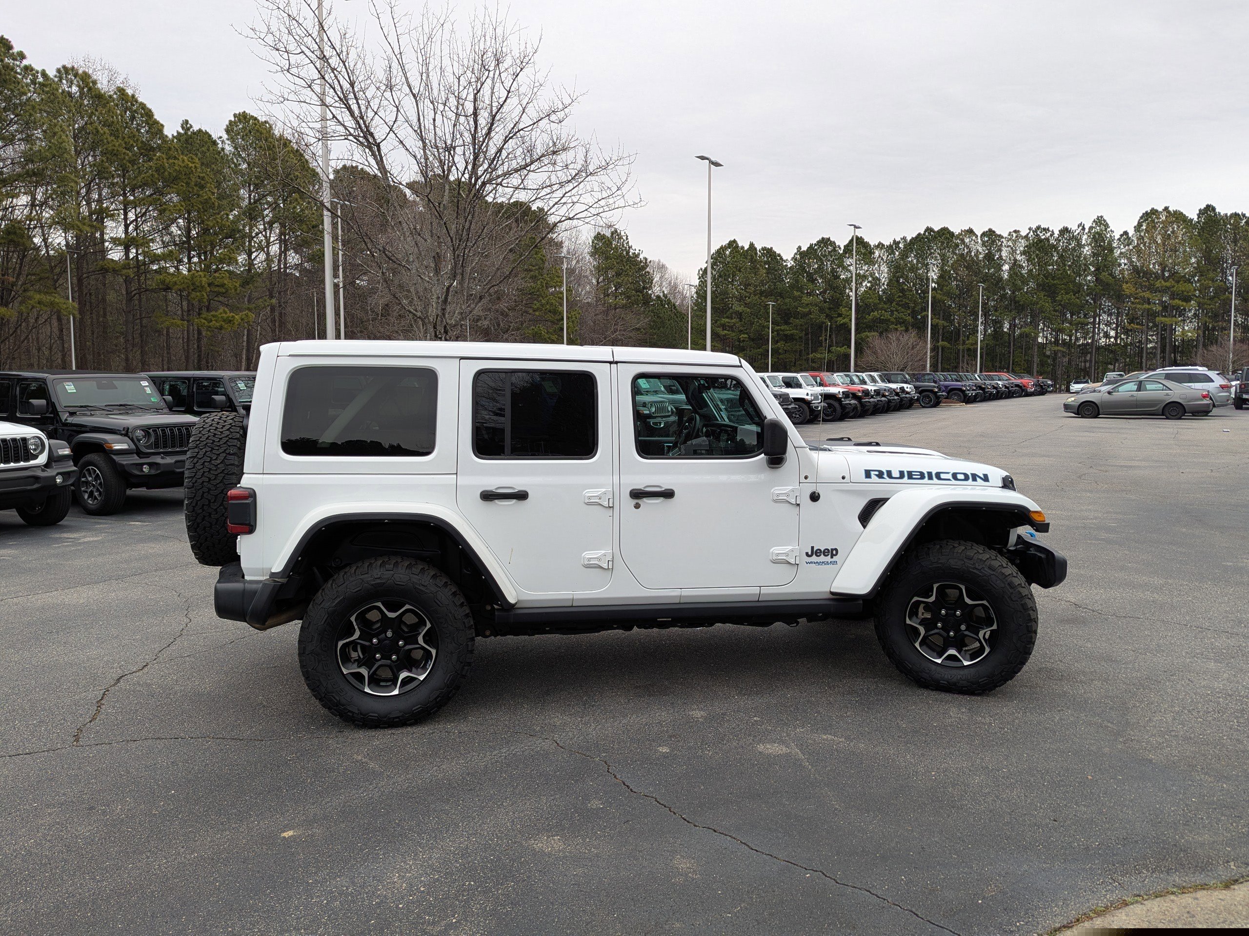 Used 2021 Jeep Wrangler Unlimited Rubicon 4xe w/ Cold Weather Group image 4