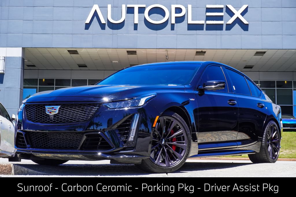 Used 2022 Cadillac CT5 V Blackwing w/ Parking Package RWD image 1