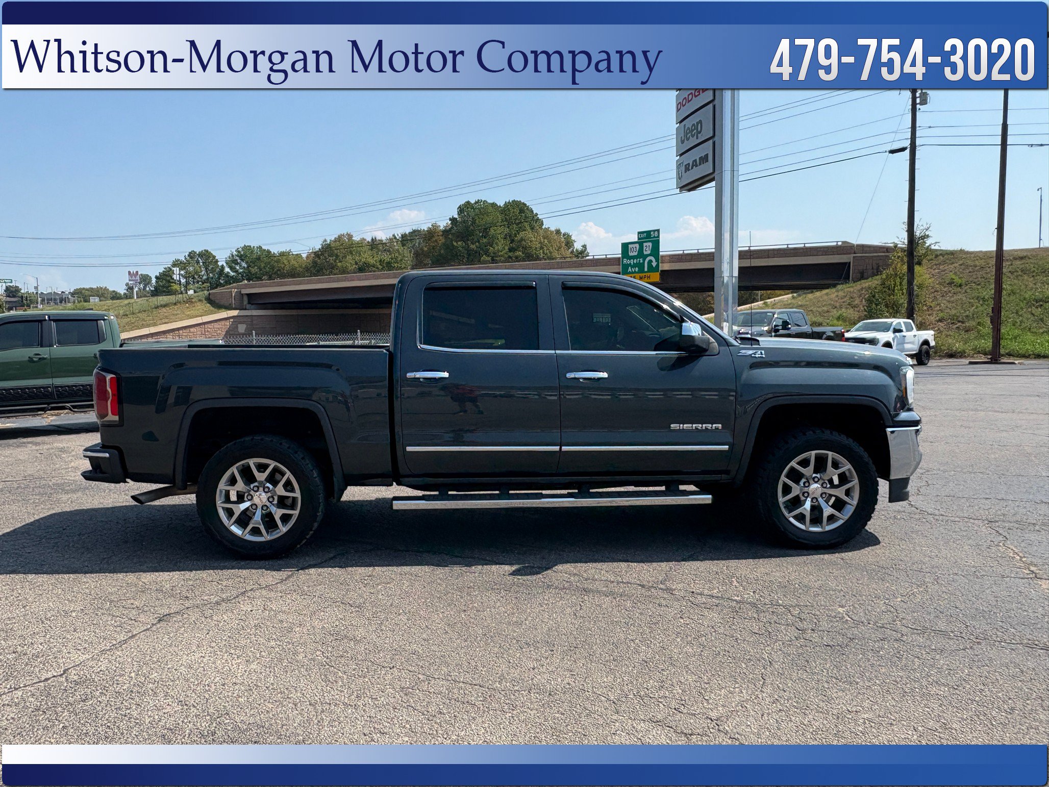 Used 2018 GMC Sierra 1500 SLT w/ SLT Premium Package AWD/4WD image 5