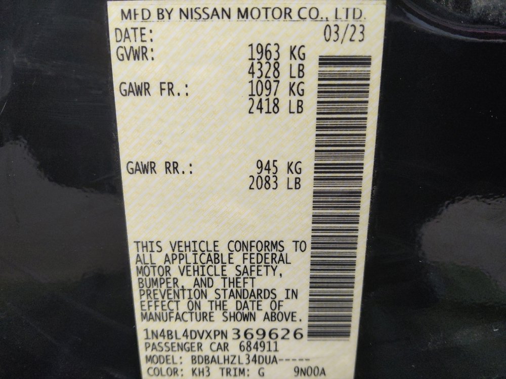 Used 2023 Nissan Altima 2.5 SV image 33