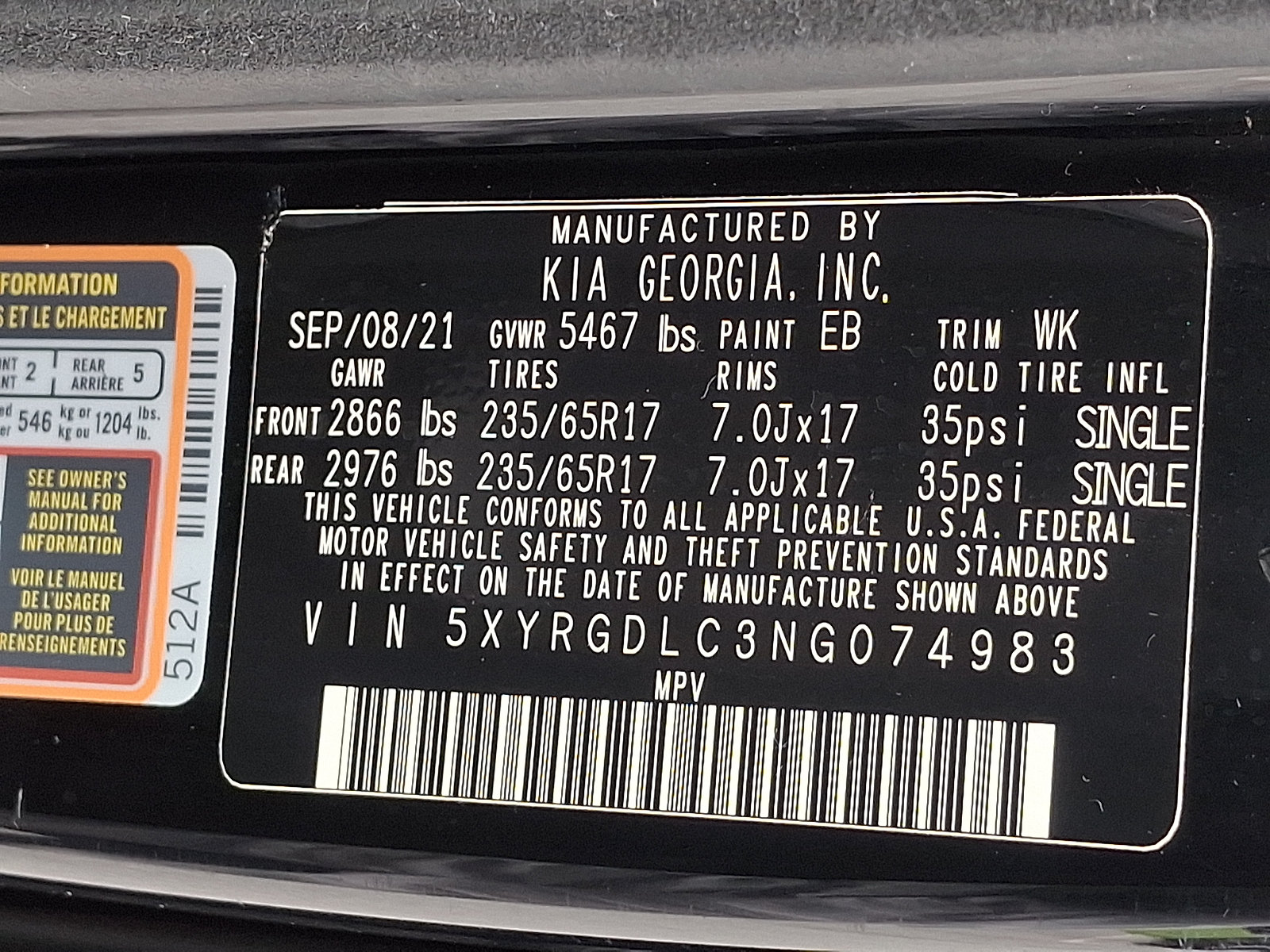 Used 2022 Kia Sorento LX AWD/4WD image 27