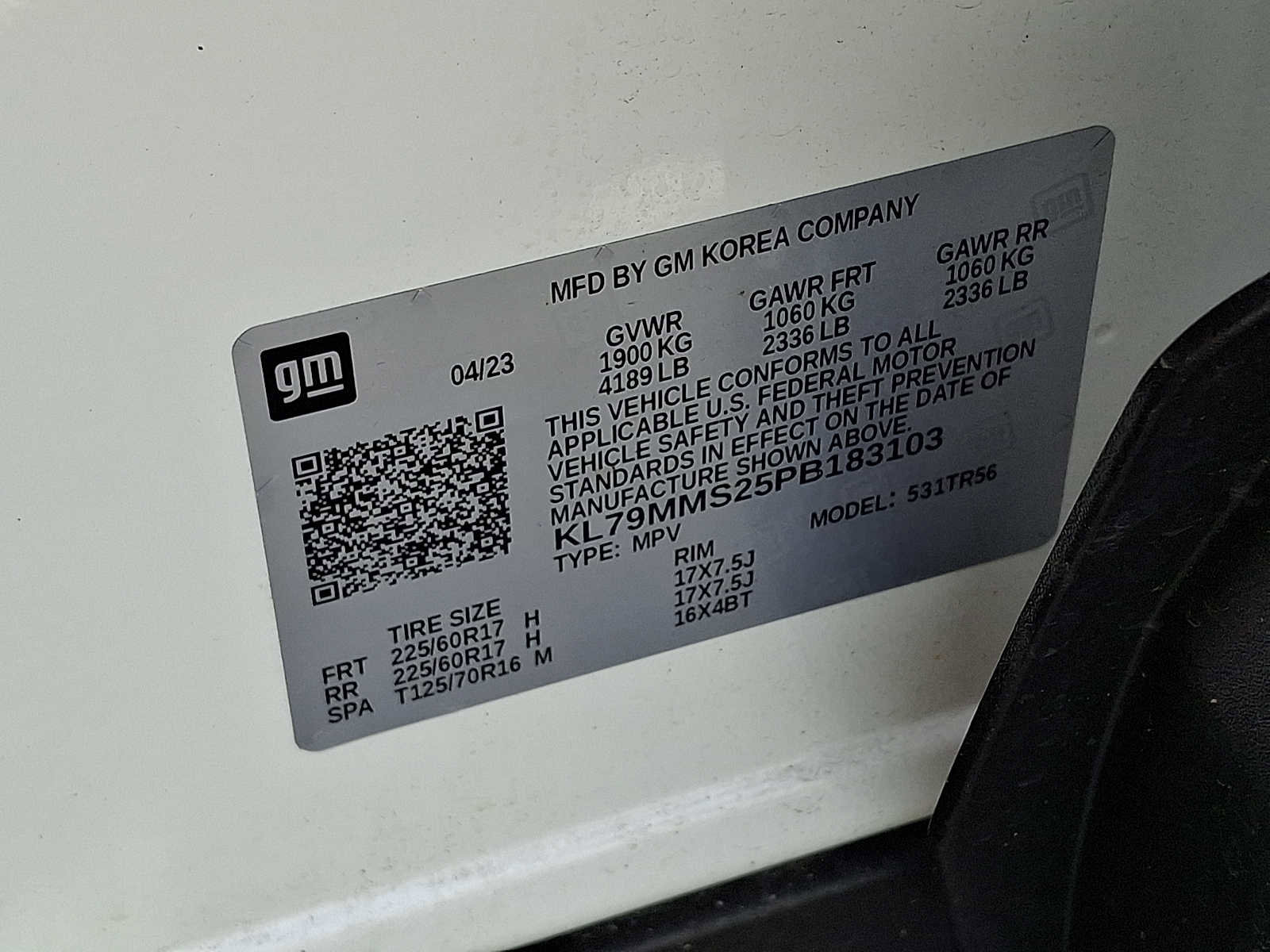 Certified 2023 Chevrolet TrailBlazer LS FWD image 27