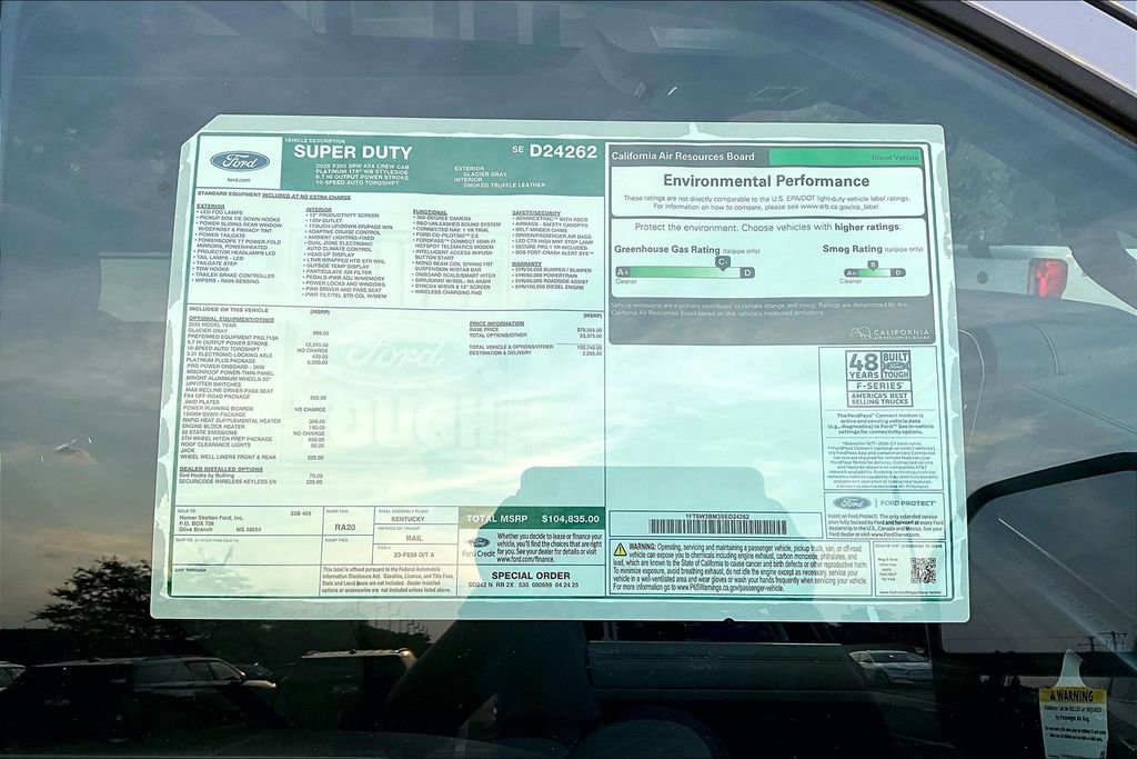 New 2025 Ford F350 Platinum w/ Platinum Plus Package image 14