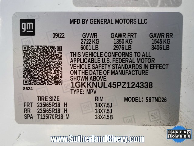 Used 2023 GMC Acadia SLT image 55