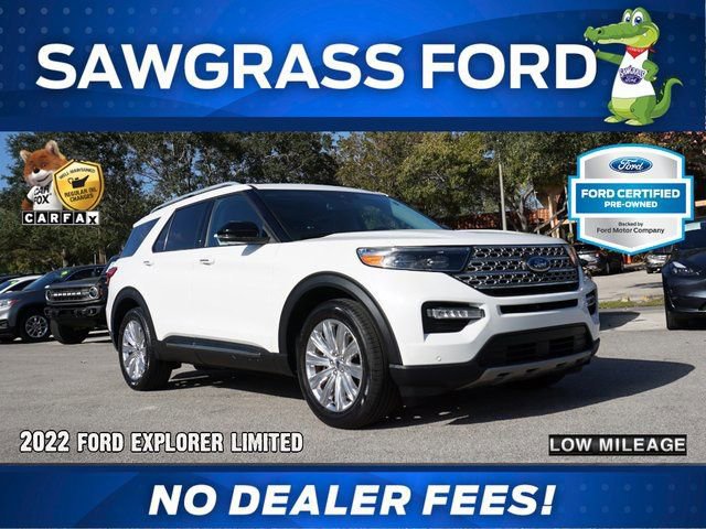 Certified 2022 Ford Explorer Limited w/ Limited Technology Package
