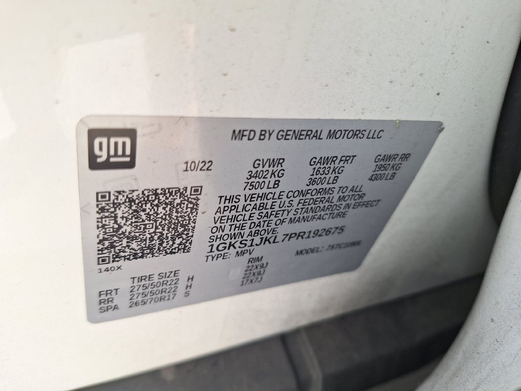 Used 2023 GMC Yukon XL Denali w/ Denali Reserve Package RWD image 37