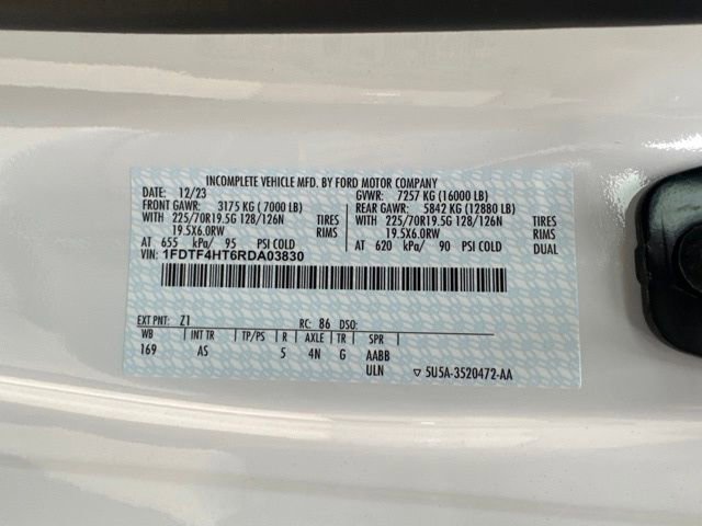 New 2024 Ford F450 XL w/ Snow Plow Prep Package image 44