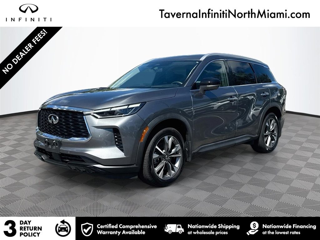 Certified 2023 INFINITI QX60 Luxe w/ Vision Package