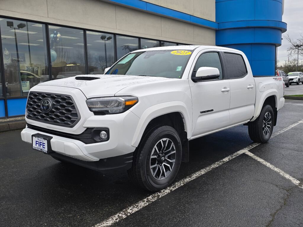 Used 2023 Toyota Tacoma TRD Sport w/ Black Out Package (TMS) image 1