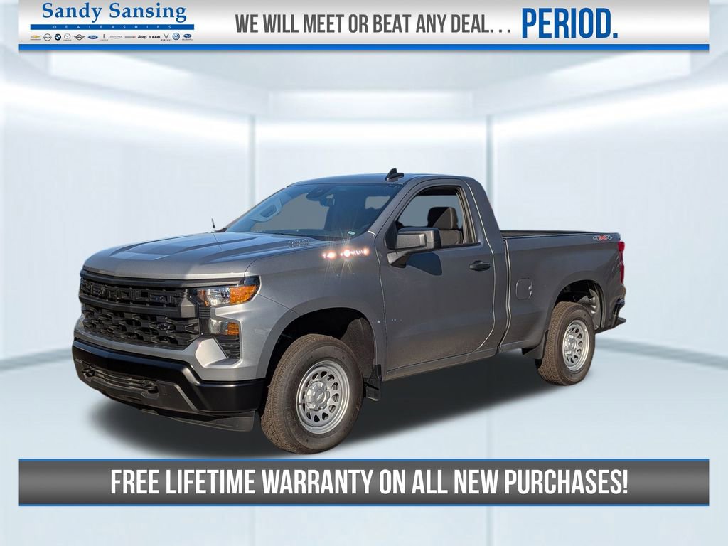 New 2025 Chevrolet Silverado 1500 W/T w/ WT Value Package