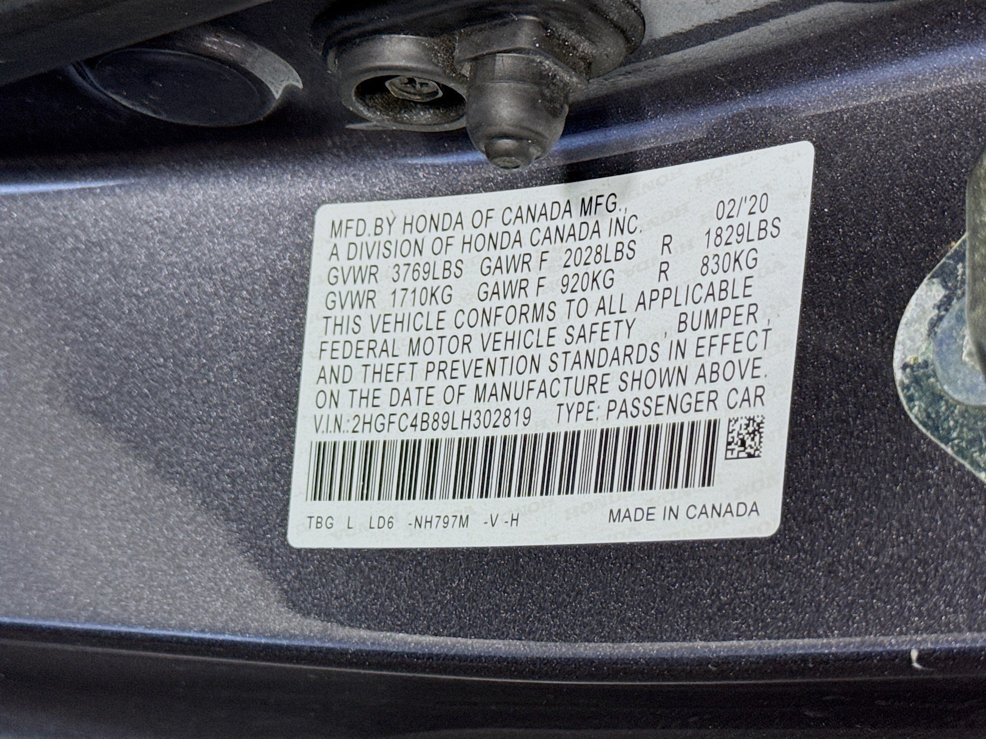 Used 2020 Honda Civic Sport image 38