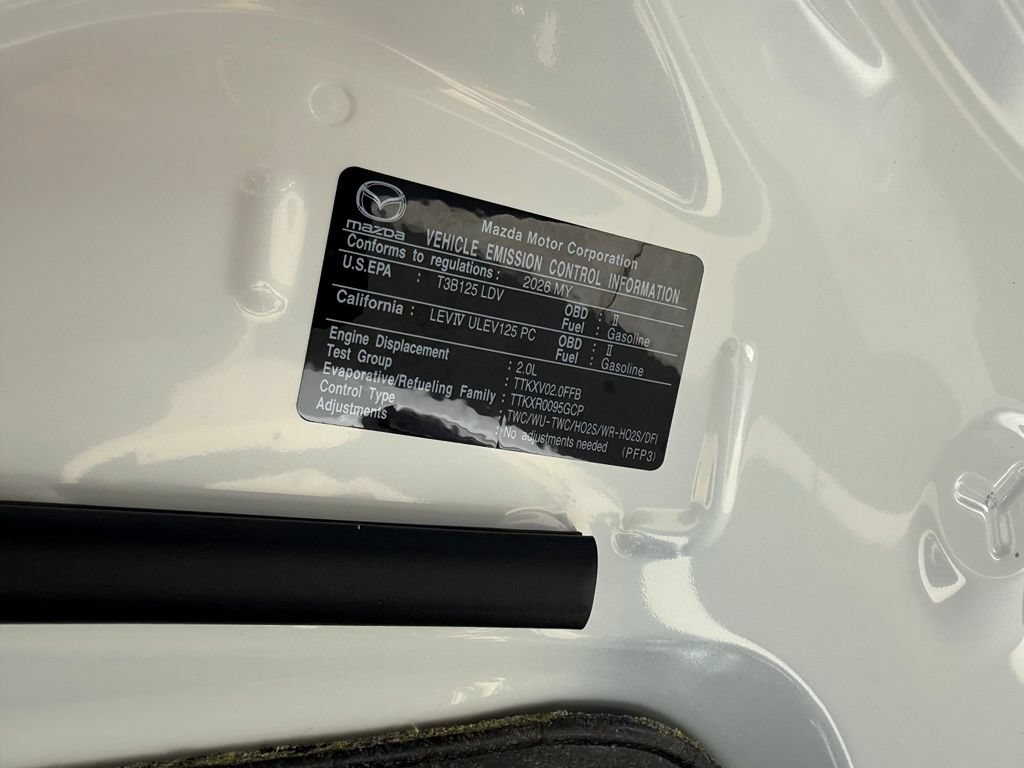 New 2026 MAZDA MX-5 Miata RF Grand Touring RWD image 34