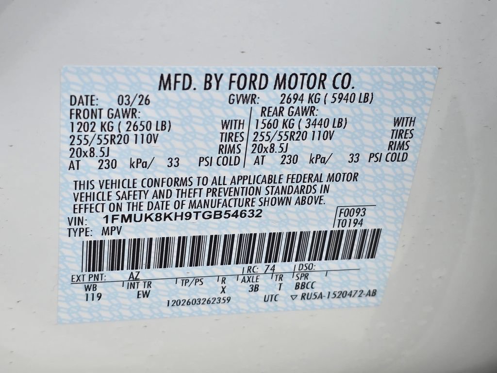 New 2026 Ford Explorer ST-Line AWD/4WD image 33