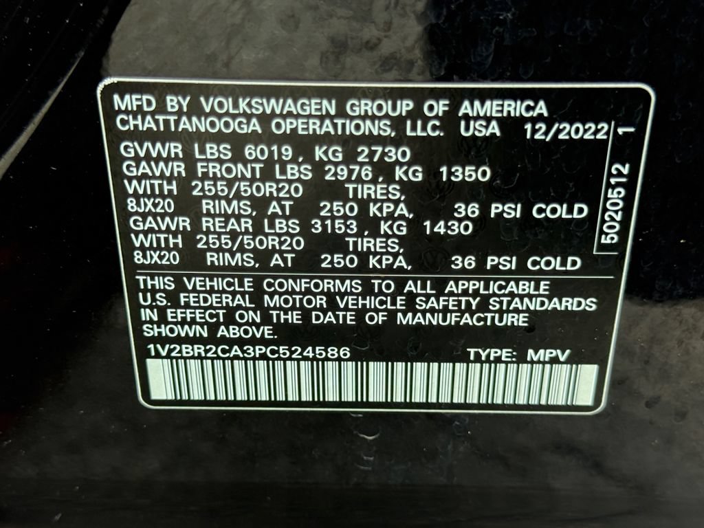 Used 2023 Volkswagen Atlas SEL AWD/4WD image 31