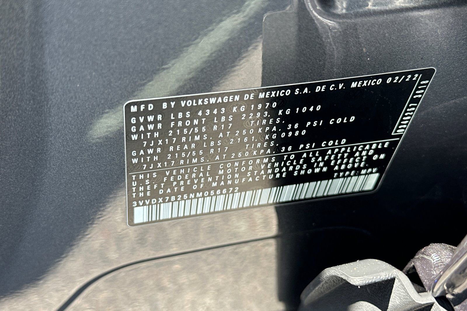 Certified 2022 Volkswagen Taos S w/ IQ Drive S Package image 28