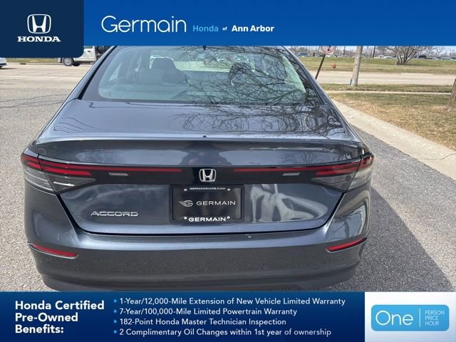 Certified 2023 Honda Accord EX image 9
