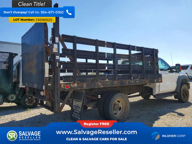 Used 2015 Ford F550 2WD Regular Cab Super Duty w/ Power Equipment Group image 4