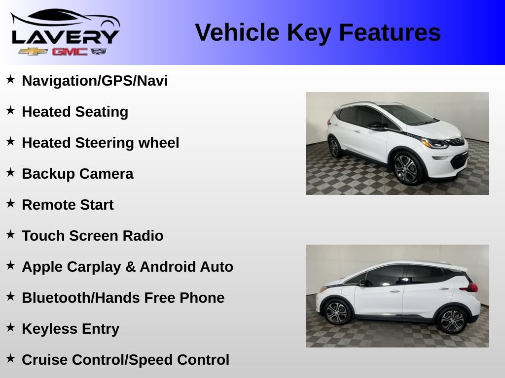 Used 2020 Chevrolet Bolt Premier w/ Infotainment Package FWD image 2