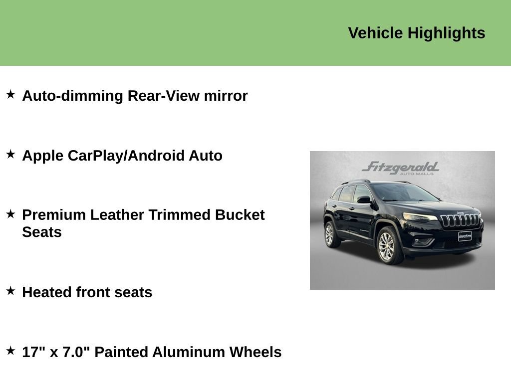 Used 2022 Jeep Cherokee Latitude Lux FWD image 10
