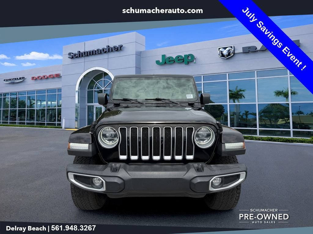 Used 2021 Jeep Wrangler Unlimited Sahara AWD/4WD image 2