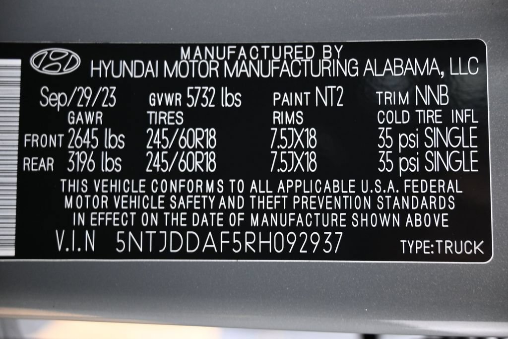 Used 2024 Hyundai Santa Cruz XRT AWD/4WD image 8