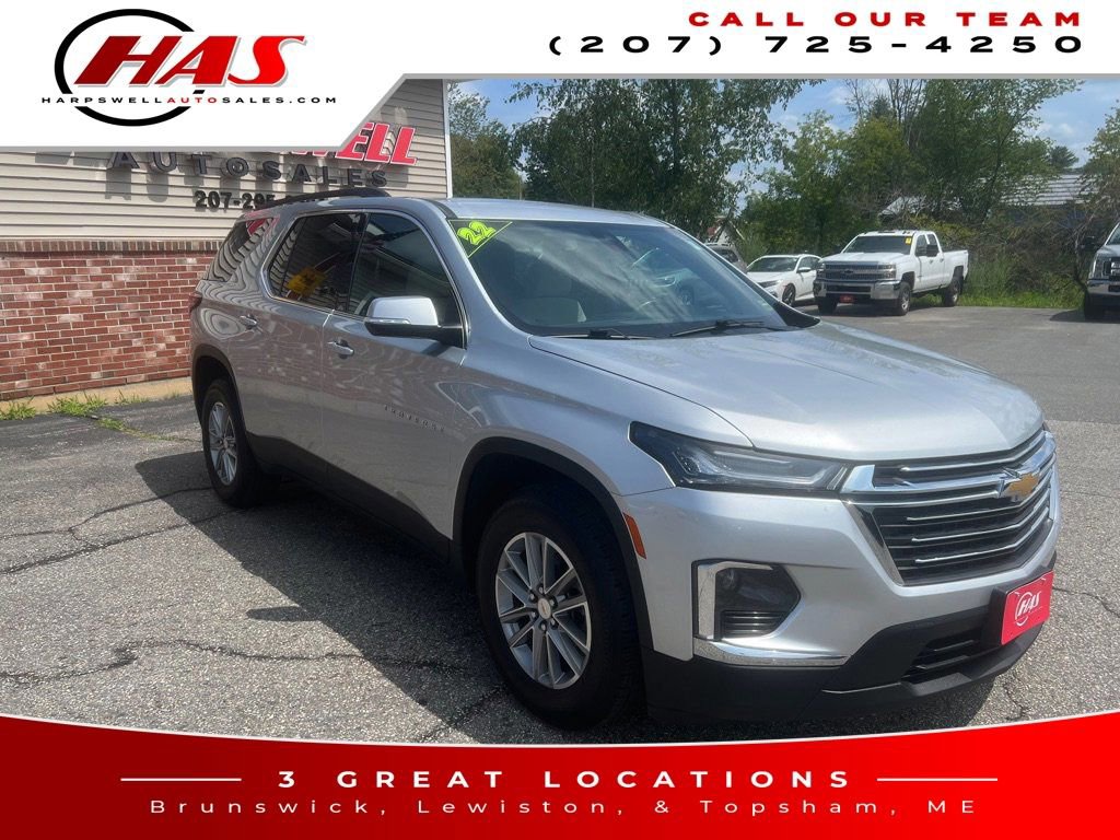 Used 2022 Chevrolet Traverse LT w/ LPO, Floor Liner Package AWD/4WD image 8