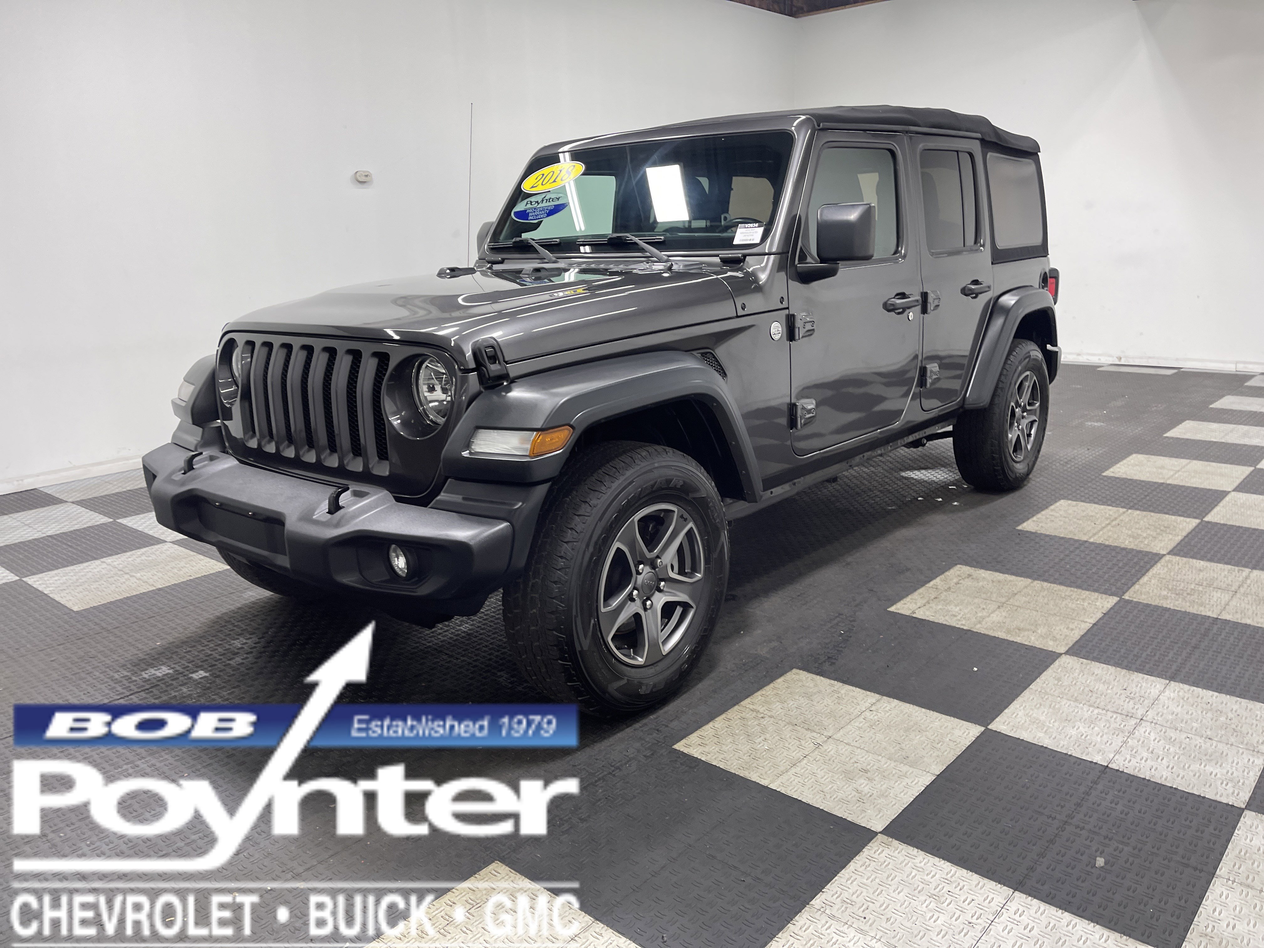 Used 2018 Jeep Wrangler Unlimited Sport S