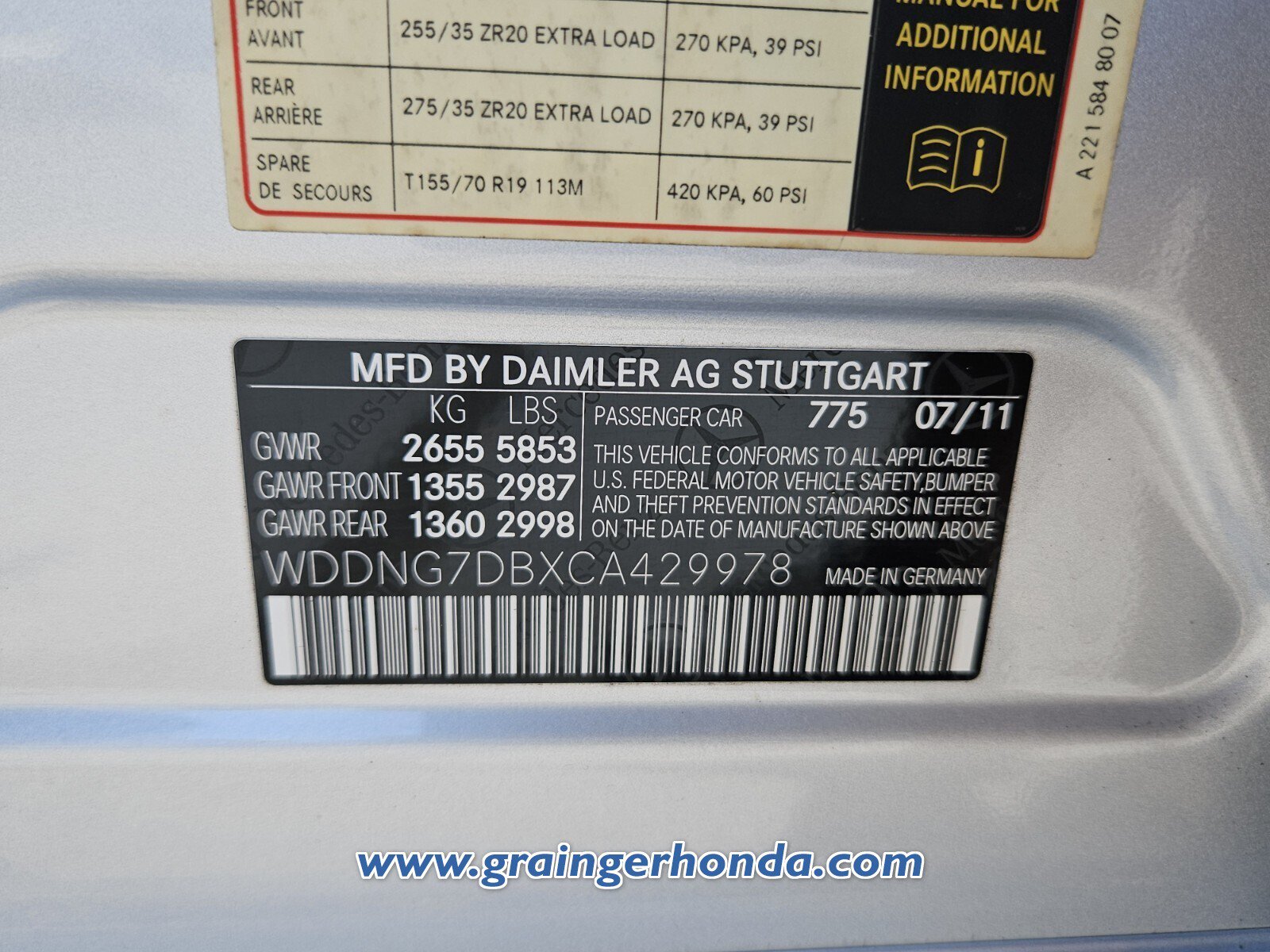 Used 2012 Mercedes-Benz S 550 image 14
