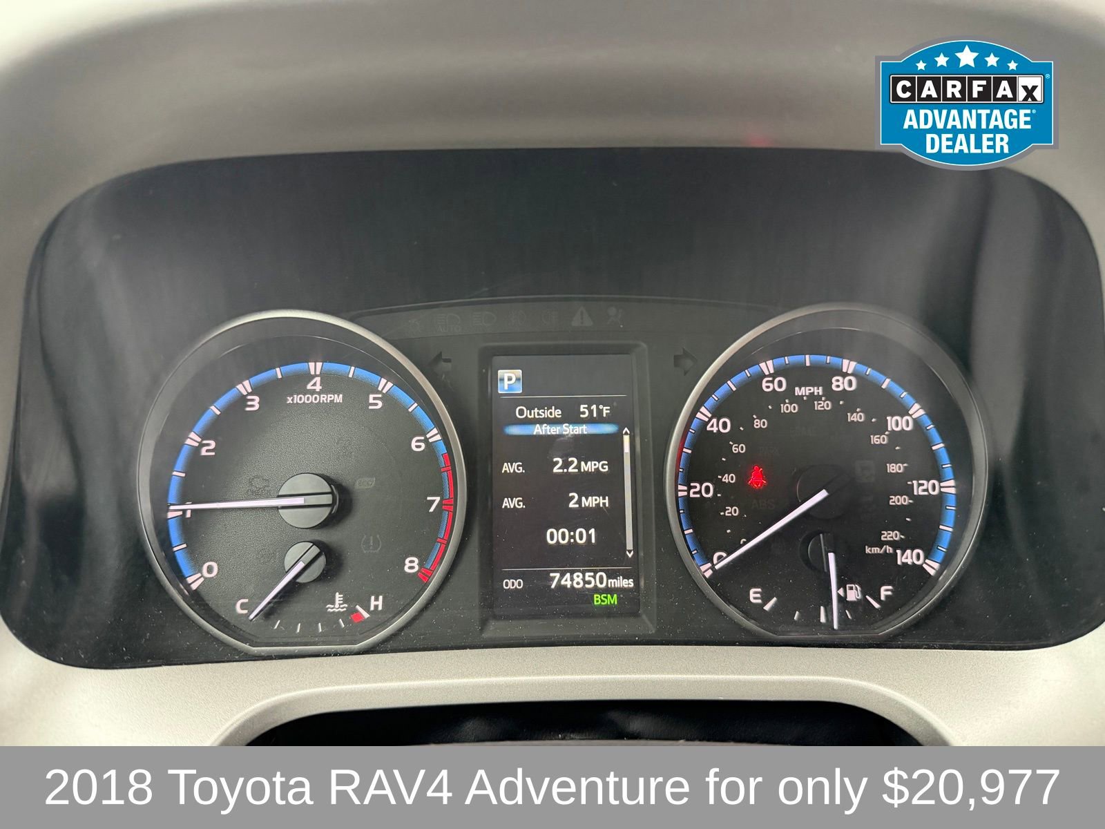 Used 2018 Toyota RAV4 Adventure w/ Cold Weather Package image 12
