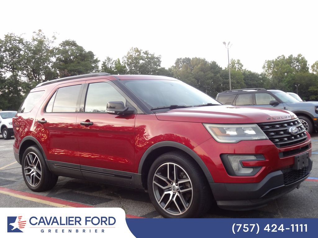 Used 2017 Ford Explorer Sport w/ Equipment Group 401A AWD/4WD image 2