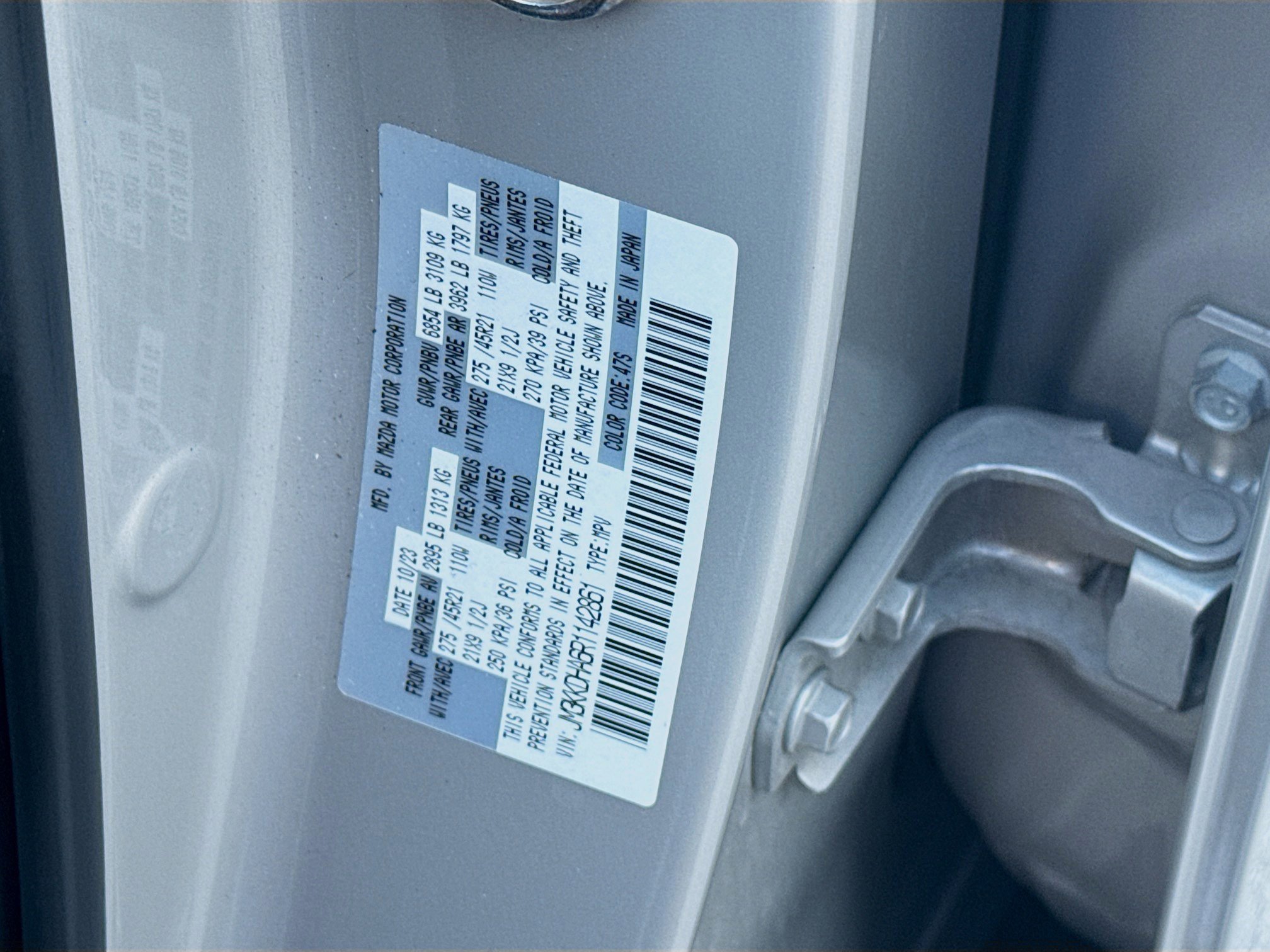 Used 2024 MAZDA CX-90 Plug-In Hybrid w/ Premium Pkg image 39