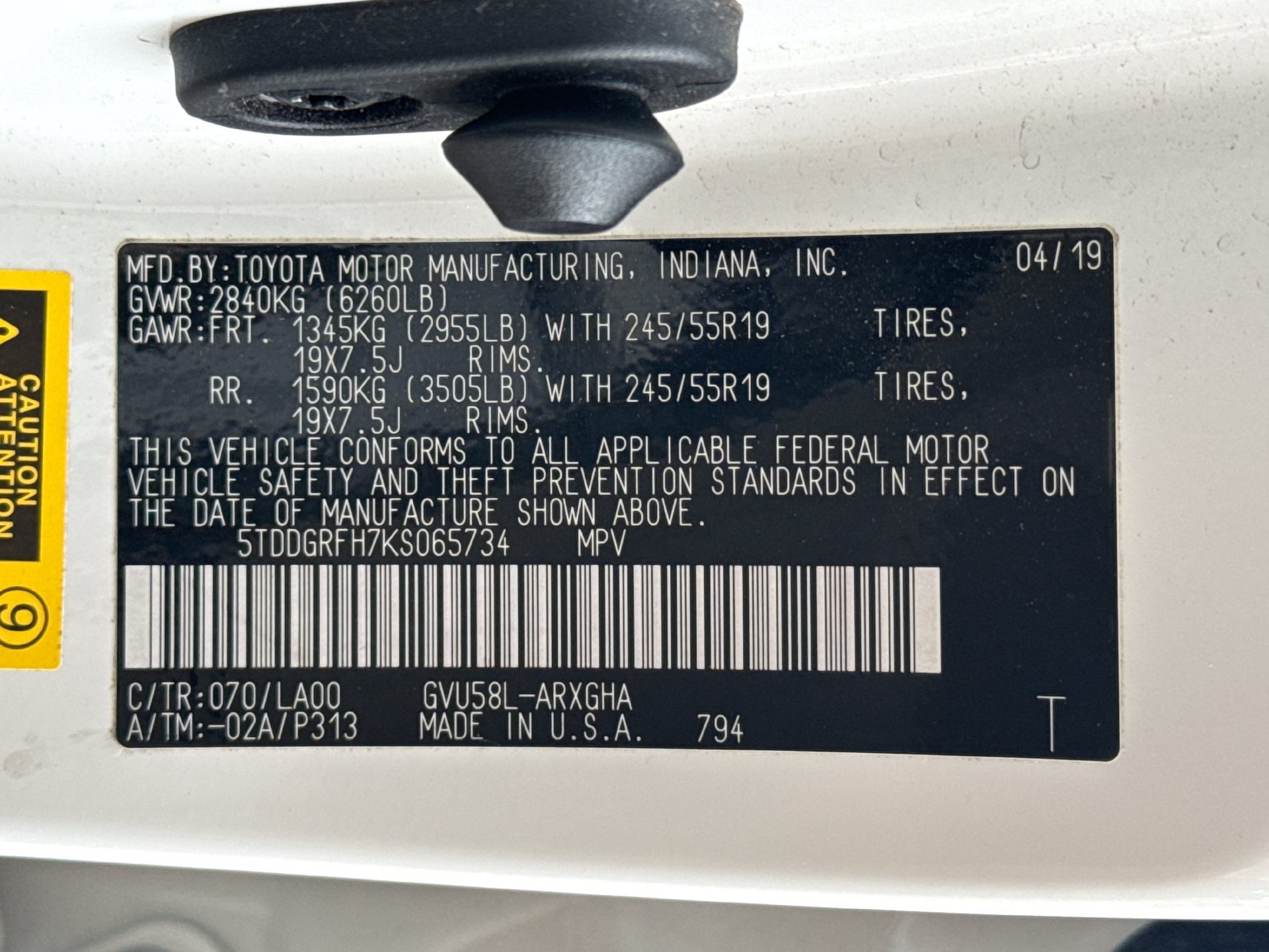Used 2019 Toyota Highlander Limited Platinum AWD/4WD image 19