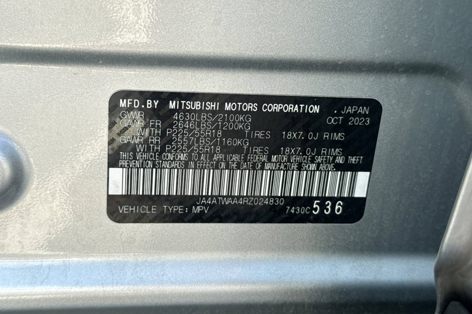 Used 2024 Mitsubishi Eclipse Cross SE AWD/4WD image 40