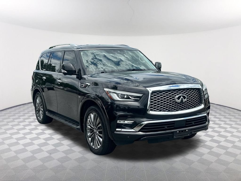 Used 2019 INFINITI QX80 Luxe w/ 22" Wheel Package RWD image 3